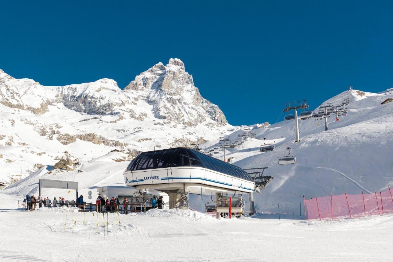 Hellochalet - Chalet Northern Lights - Family Ski Chalet With Garden Walking Distance Lift Valtournenche Exteriör bild